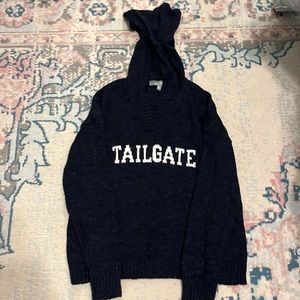 Tailgate Sweater with hoodie